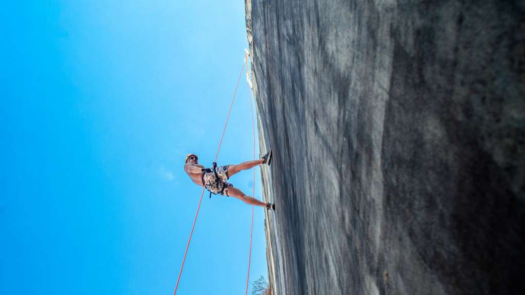 Abseiling