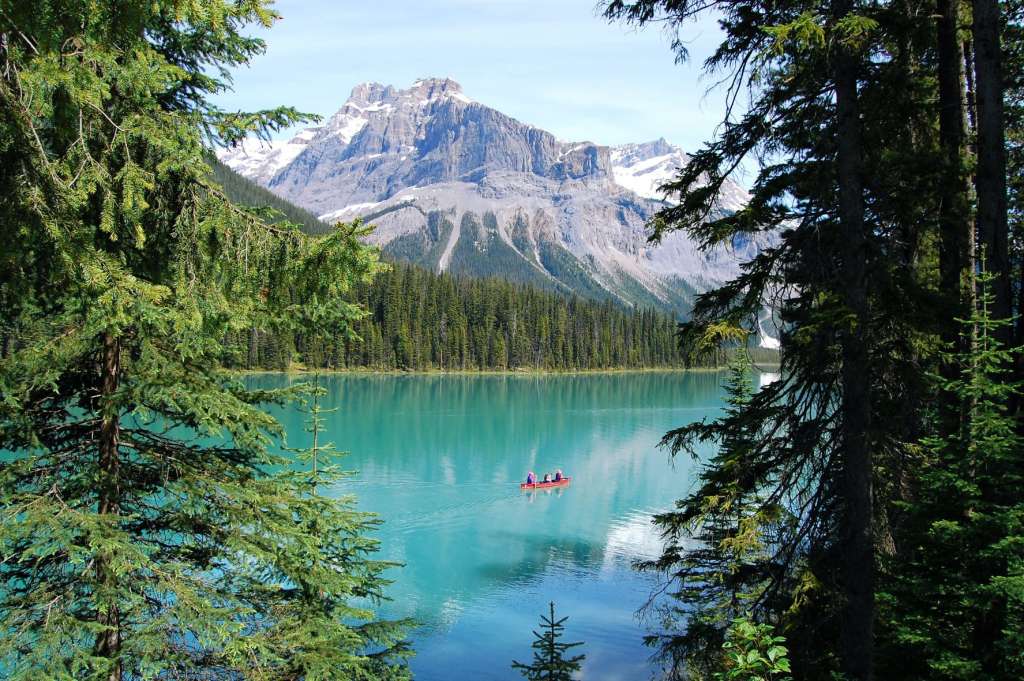 Canoeing in Canadian Summer